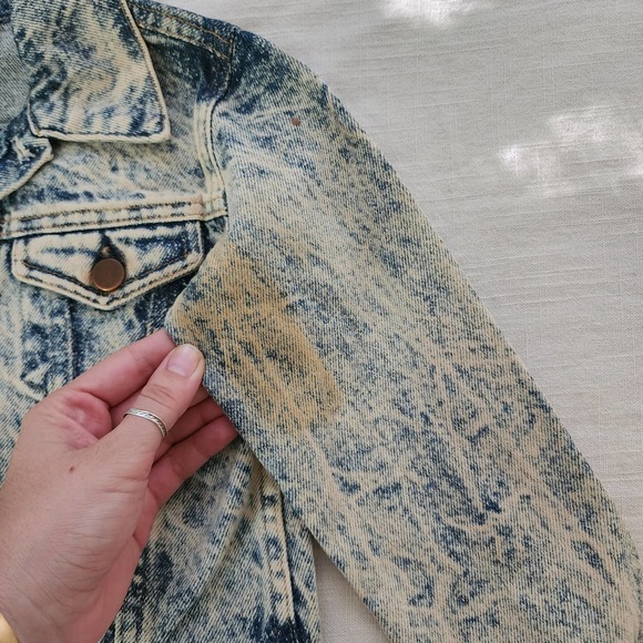 Vintage Deadstock Acid Wash Jacket kids 6 - Picture 2 of 11